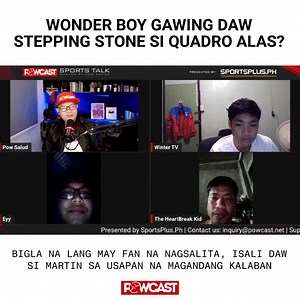 13K views · 216 reactions | Naku?! Yung fan sabi gawin daw stepping stone si Casimero ni Wonder boy? #Boxing #Powcast | Powcast Sports | Facebook