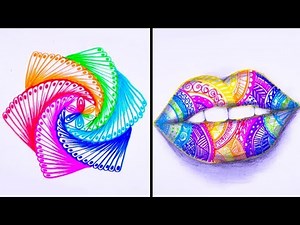 15 Fun And Simple Drawing Tricks