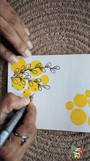 🌼Amazing Border Design for School Project | Border Design on Paper 🌼#ytshorts