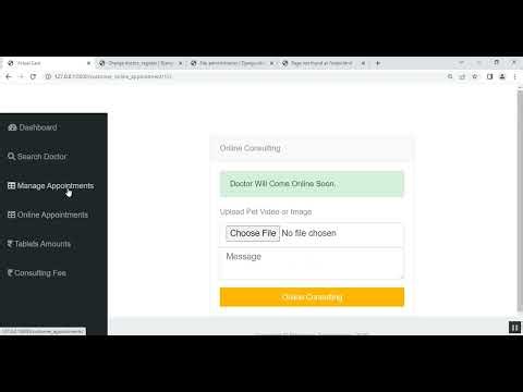 Veterinary Care for Pets in Django Python