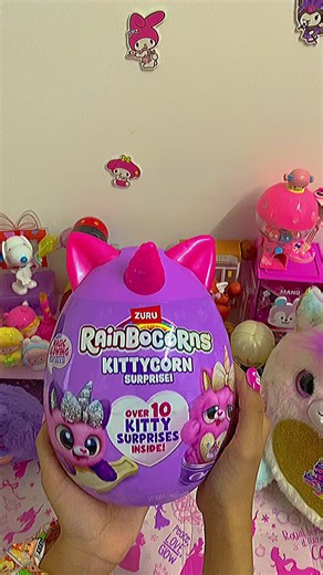 Unboxing Rainbocorns Kittycorn suprise 🐱🦄 #rainbocorns #kittycornsurprise #unboxingtoys #toys #cute