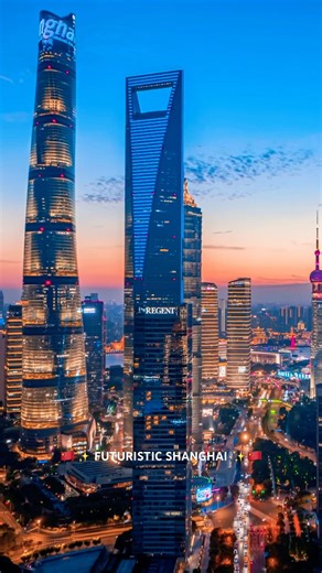 8K Ariel Night View of Shanghai City, China 🇨🇳 #shorts #shortsfeed #8k #4k