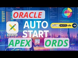 How to Auto Start Run ORDS Oracle Apex 1 Click Solution with CMD Batch file on Windows