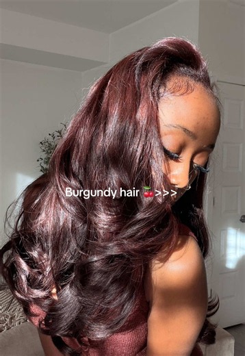 Ma Coloration Burgundy DIY : Le Résultat (Partie 2) 🍒🍂