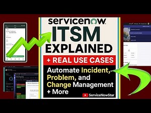 ServiceNow ITSM Explained with Real Use Cases | Automate Incident, Problem, and Change Management