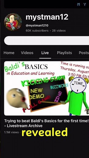 How Old Is Baldi In Baldi’s Basics?