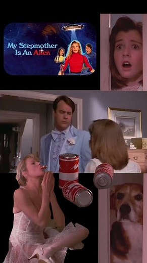 "She Ate Batteries!" My Stepmother is an Alien 1988 Kim Basinger