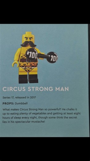 CIRCUS STRONG MANSeries 17, released in 2017 PROPS: Dumbbell