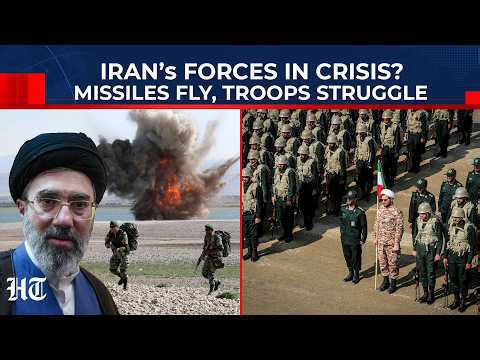 Chaos in Iran army shortages desertions & infighting threaten frontline amid missile barrage blitz