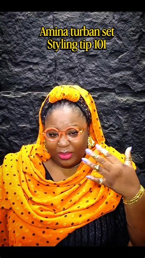 Amina Turban Set Available in 6 Colors