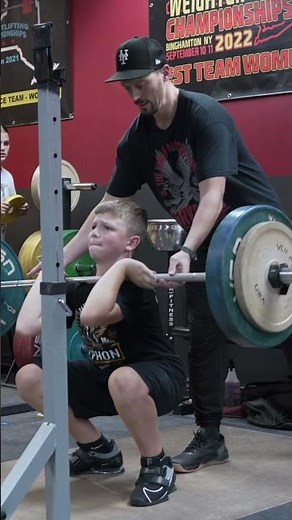 13-Year-Old Ashton Hits 70kg Front Squat PR 💥 | Youth Weightlifting Motivation