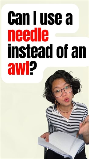 A client asked me a great question: can you use a needle instead of an awl for bookbinding? I made a short video to explain the difference and what actually happens when you try. If you have any bookbinding questions, feel free to email us at contact@traditionalbookbinding.com.au or message 0421492026. I’ll answer as many as I can. #bookbinding #bookbindingtools #bookbindingtips #handbookbinding #traditionalbookbinding #awl #bookbindingquestions #bookbindingcommunity #craftbookbinding | Traditio