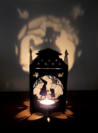Over the Garden Wall Lantern #1 - Silhouettes - Shadow Play - Etsy