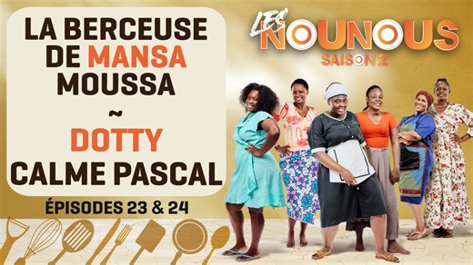 𝐋𝐄𝐒 𝐍𝐎𝐔𝐍𝐎𝐔𝐒 S2 - épisodes 23 & 24 : DOTHY CALME PASCAL Toujours énervé par le fait que son fils se soit mis avec "sa" Dothy, Pascal n'a pas de choix que d'être calme lorsqu'est évoqué le nom SALIF. Ne manquez pas en semaine à 15h00 GMT, votre belle série Ivoirienne 🇨🇮 LES NOUNOUS sur A Afrique CANAL 32 et en rediff. à 19h00 / 21h30 / 11h40 GMT | CANAL CONGO