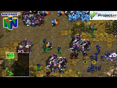 StarCraft 64 - Gameplay Nintendo 64 (Project 64)