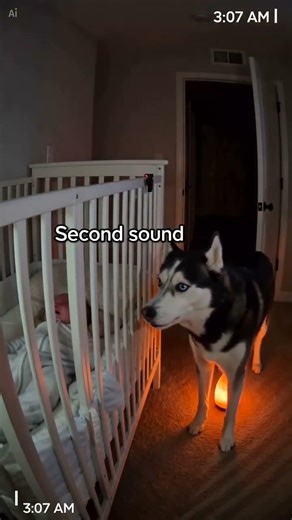 Baby Crying 20 Minutes Husky Walked In Three Sounds She Stopped 🐕👶