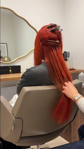 How To Tone Dark Auburn Hair Extensions To Your Perfect Shade 🤯