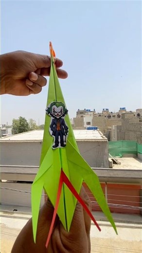 Monster Fighter Paper Airplane Fly Ground To Sky