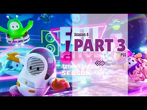 FALL GUYS SEASON 4 - Playthrough No Commentary - Part 3 [PS5]