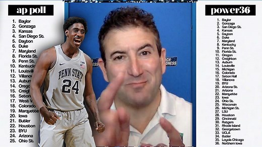 College basketball rankings: Penn State cracks top 10 in AP poll, Power 36