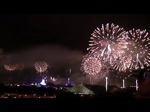 New Year's Eve 2016 Fireworks Show at Walt Disney World from Disney's Bay Lake Tower