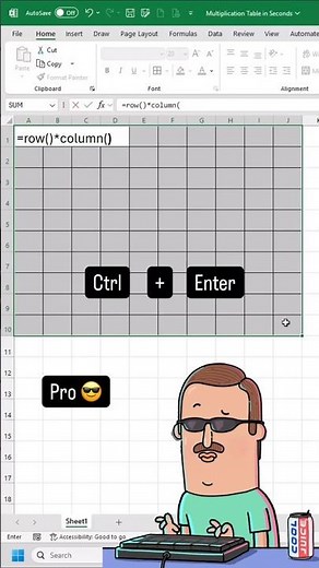 🤯Excel Ninja Technique 🥷
