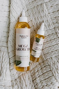 Mega Growth Moisturizing Hair Oil - Hair Growth Serum - Etsy