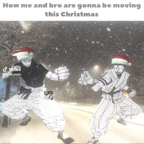 Excited for Christmas with Anime Vibes