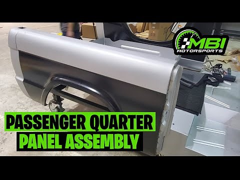 How to build 1966 to 1977 Early Bronco quarter panel assembly? (Passenger quarter) Episode #3