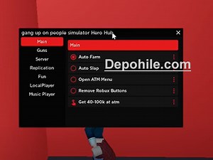 Roblox Gang Up On People Simulator Para, Silah Script Hilesi