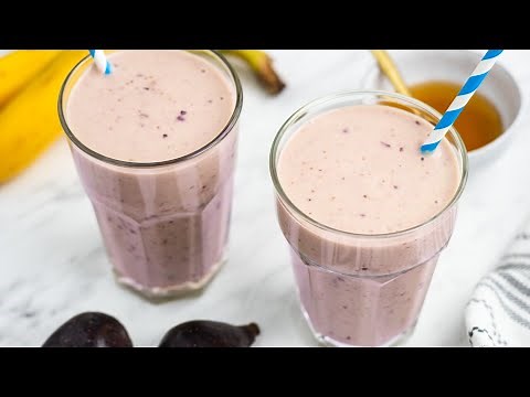 Easy Fig Smoothie Recipe