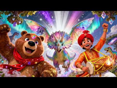 Kalu Madari Aaya | कालू मदारी आया | Dream Dinosaurs & The Magic Imagination Forest Adventure 🦖✨