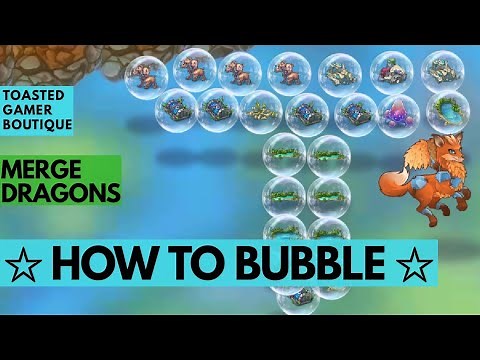 Merge Dragons How To Bubble !!!