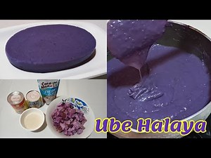 UBE HALAYA recipe | How to cook Purple Yam with Milk & Coconut milk | Creamy Ube Halaya | Ube Jam
