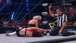 7.1K views · 268 reactions | Ruby Soho with the distraction on the outside! Watch #AEWDynamite200 LIVE on TBS! #AEWWomensWorldTitle | All Elite Wrestling | Facebook