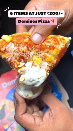Bengaluru food explorer 🔍 on Instagram: "#ad 6 items at just ₹200/- 😍🍕 1. Click on the link in bio and open Dominos app 2. ⁠Add 3 Onion Pizza + 2 veg parcel 3. ⁠Use Code-YUM1650 Get 6 items at just ₹250 (₹120 off on order above ₹299) Another offers ❤️ 🔶 Code- BITE1650 (₹100 off on ₹249 for new users) 🔸 Code-MELT1650 – 33% off up to ₹300 (MOV ₹499) on first 2 orders 🔸 Code- SNAC1650 – 33% off up to ₹200 (MOV ₹399) on first 2 orders Code- FREE1650 Free garlic worth ₹109 on ₹199 Click the lin