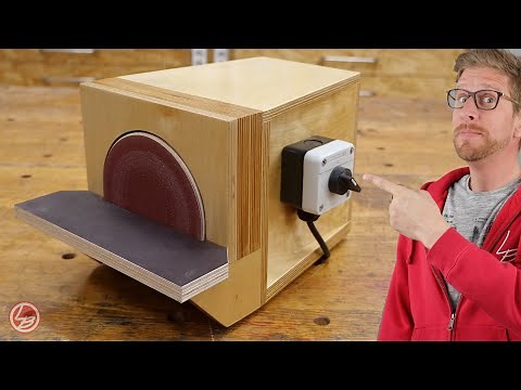 Kleinen Tellerschleifer selber bauen | Lets Bastel