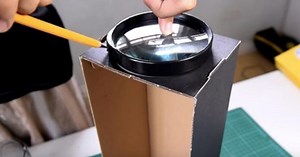 How To Make A DIY Smartphone Projector (Tutorial)