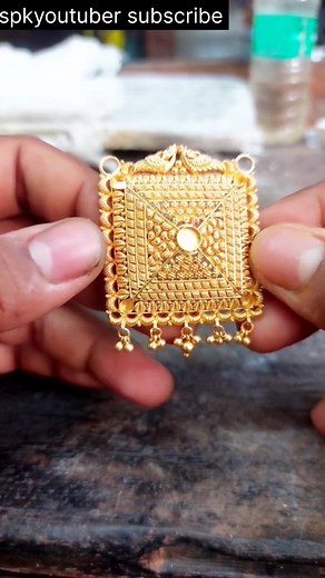 1.4K views · 333 reactions | I Made a STUNNING 24k Gold Pendant with...