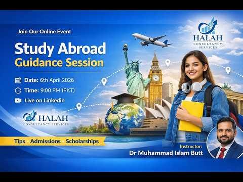 Study Abroad Guidance Session 2026 Admissions & Scholarships