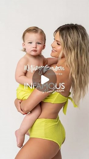 Witney Carson McAllister | IT’S HERE! My capsule collection with @infamous_swim has launched and I couldn’t be more excited! We wanted to design this collection for... | Instagram