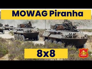 El Imponente MOWAG Piranha 8x8 del ejercito Chileno