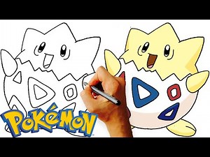 How to Draw Togepi from Pokemon Step by Step Art Lesson