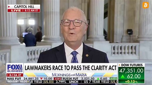 RT @CryptoTice_: AMERICA IS ABOUT TO LOSE CRYPTO TO THE WORLD. 🚨Senator Cramer just sounded the alarm.Pass the Clarity Act. NOW. 💥Ever…