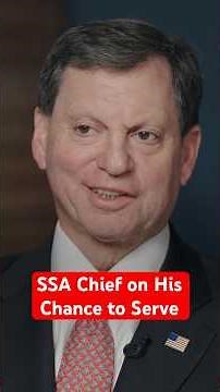 SSA Chief on His Chance to Serve