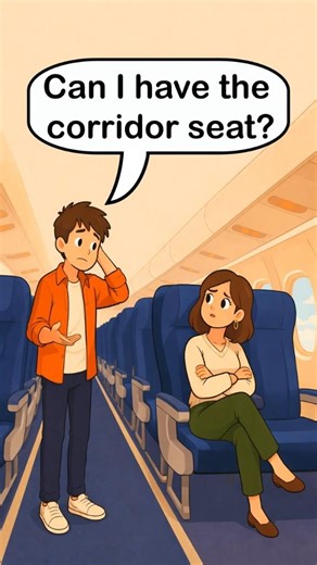❌ "Corridor seat" | L'erreur qui grille instantanément un Français dans l'avion 💺