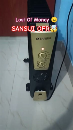 Winter ka best heater ❄️🔥 Sansui OFR review #roomheater #heaterOFR #OFR #flipkart #sansuiofr