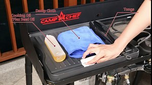 QuliMetal Reversible Grill Griddle for Camp Chef 2-Burner Stover and Camp Chef Explorer 2-Burner Stover, All Camp Chef 14" and 16" Stoves