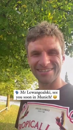 🔜 Muller can't wait to get destroyed by Mr. Lewangoalski😂😂 #CD10 | The Nation Of Blaugrana