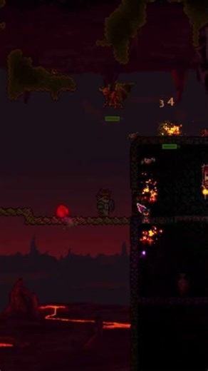 A lava enemy that never made it in the game #terraria